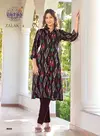 Zalak Vol 4 By Radhika Rayon Discharge Foil Printed Kurti With Bottom Suits